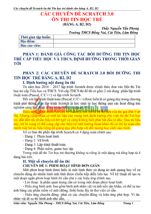 Tải FREE tài liệu Các Chuyên Đề Scratch 3.0 PDF - Ôn Thi Tin Học Trẻ 8 Tải FREE tài liệu Các Chuyên Đề Scratch 3.0 PDF - Ôn Thi Tin Học Trẻ