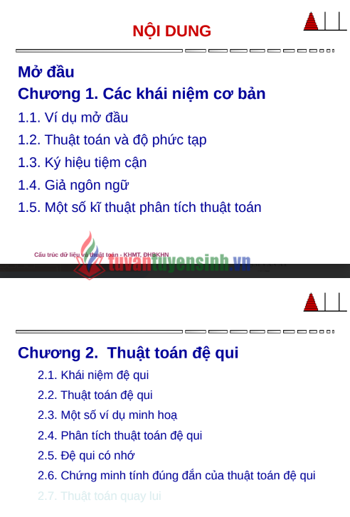 Tải FREE tài liệu Cấu Trúc Dữ Liệu Và Thuật Toán PDF