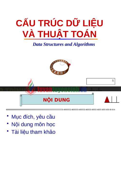 Tải FREE tài liệu Cấu Trúc Dữ Liệu Và Thuật Toán PDF