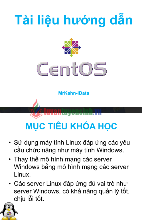 Tải FREE tài liệu Hướng Dẫn CentOS PDF