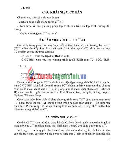 Tải FREE tài liệu Lập Trình Hướng Đối Tượng Và C++ PDF - Chủ Biên Phạm Văn Ất 6 Tải FREE tài liệu Lập Trình Hướng Đối Tượng Và C++ PDF - Chủ Biên Phạm Văn Ất