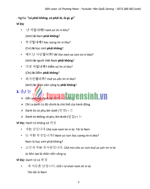 Tải FREE tài liệu PDF Giải Thích Ngữ Pháp Giáo Trình Tiếng Hàn Tổng Hợp, Sơ Cấp 1 6 Tải FREE tài liệu PDF Giải Thích Ngữ Pháp Giáo Trình Tiếng Hàn Tổng Hợp, Sơ Cấp 1