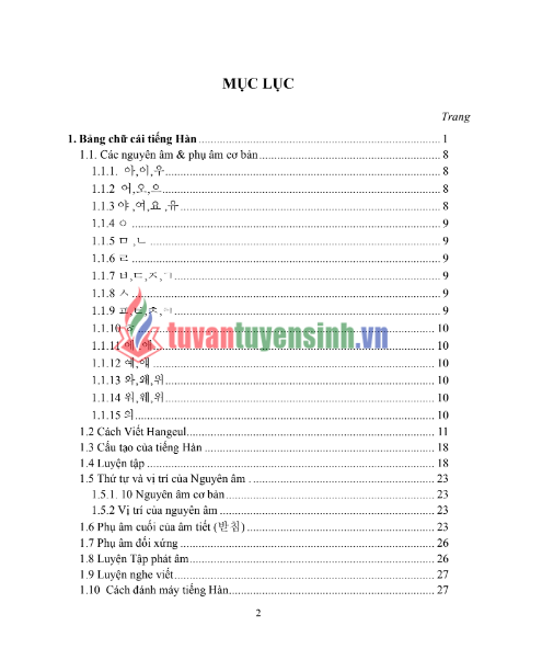 Tải FREE tài liệu Tiếng Hàn Cho Người Mới Học PDF 7 Tải FREE tài liệu Tiếng Hàn Cho Người Mới Học PDF