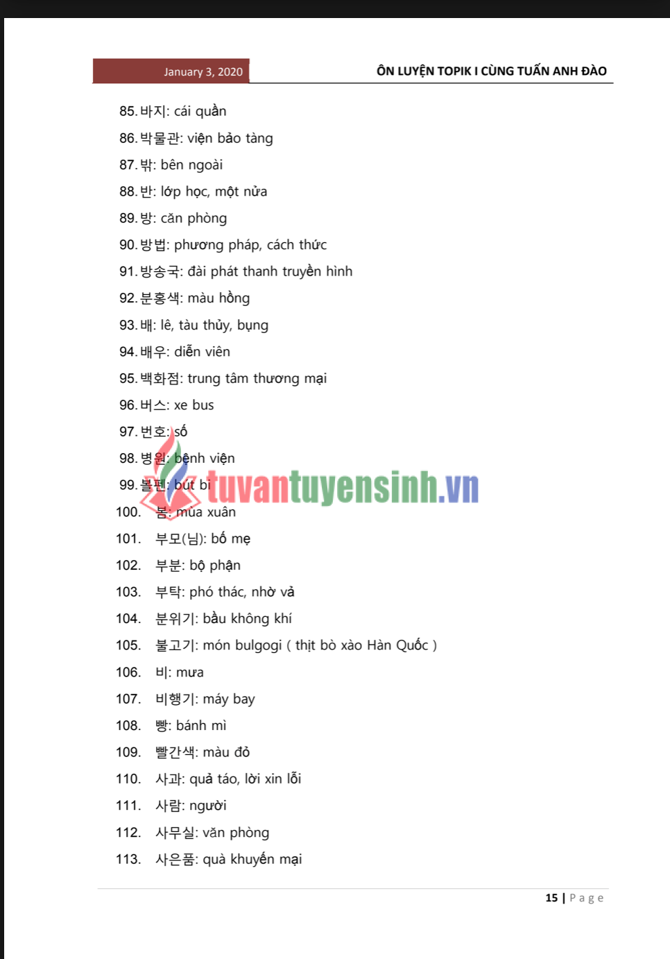 TẢI FREE GIÁO TRÌNH LUYỆN THI TOPIK 16 GIÁO TRÌNH LUYỆN THI TOPIK 4