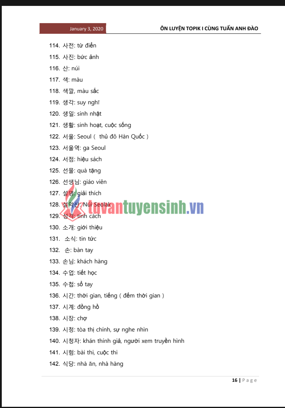 TẢI FREE GIÁO TRÌNH LUYỆN THI TOPIK 17 GIÁO TRÌNH LUYỆN THI TOPIK 5