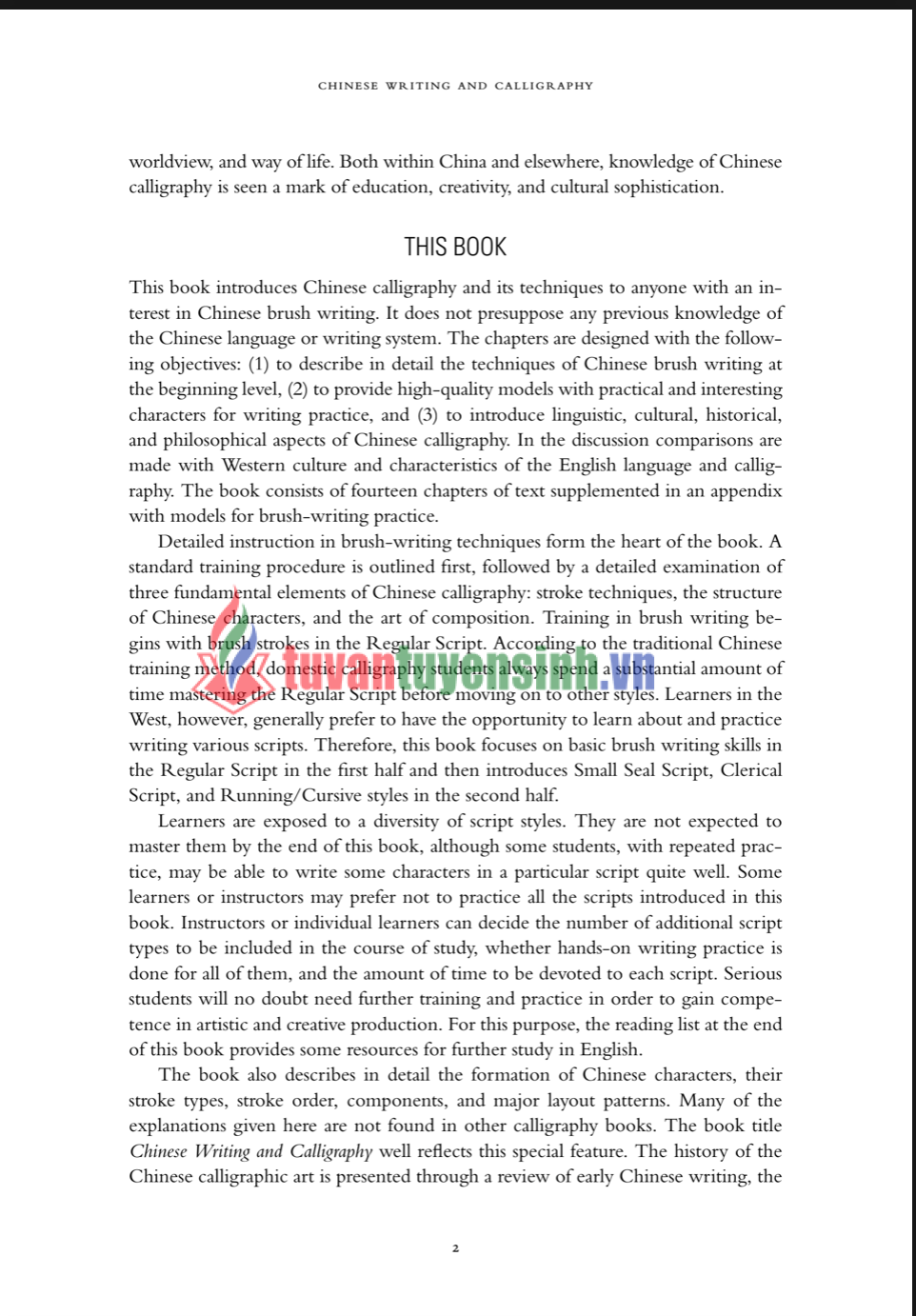 Sách Chinese Writing and Calligraphy PDF tải free 7