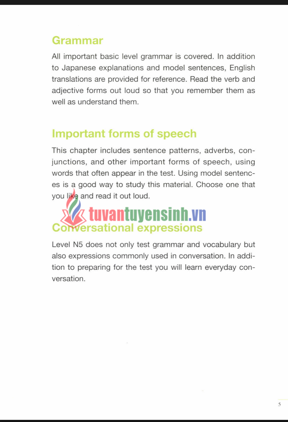 Sách Jitsuryoku Appu N5 Yomu Hán Tự 4