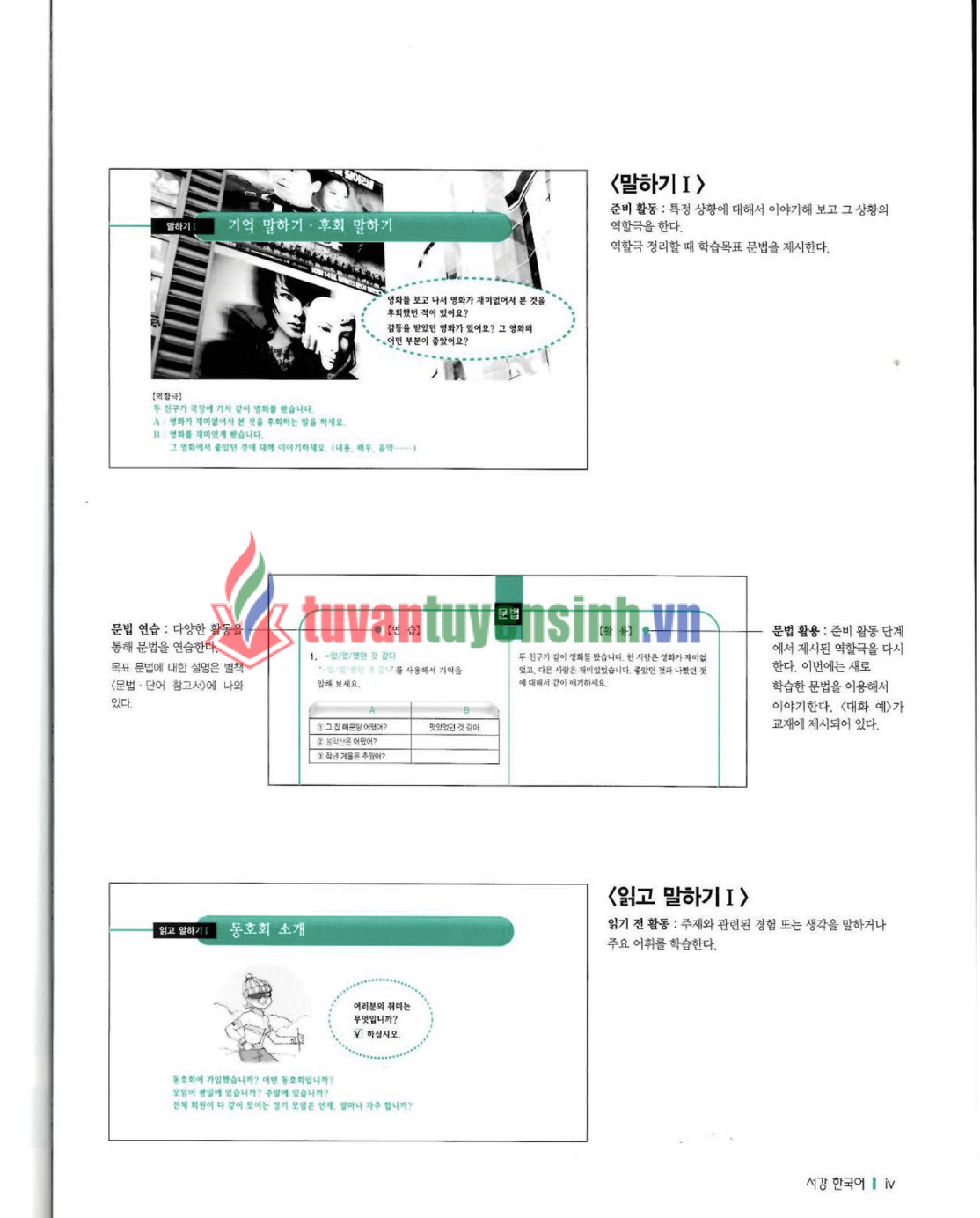 Sách Sogang Korean 4A Student Book 5