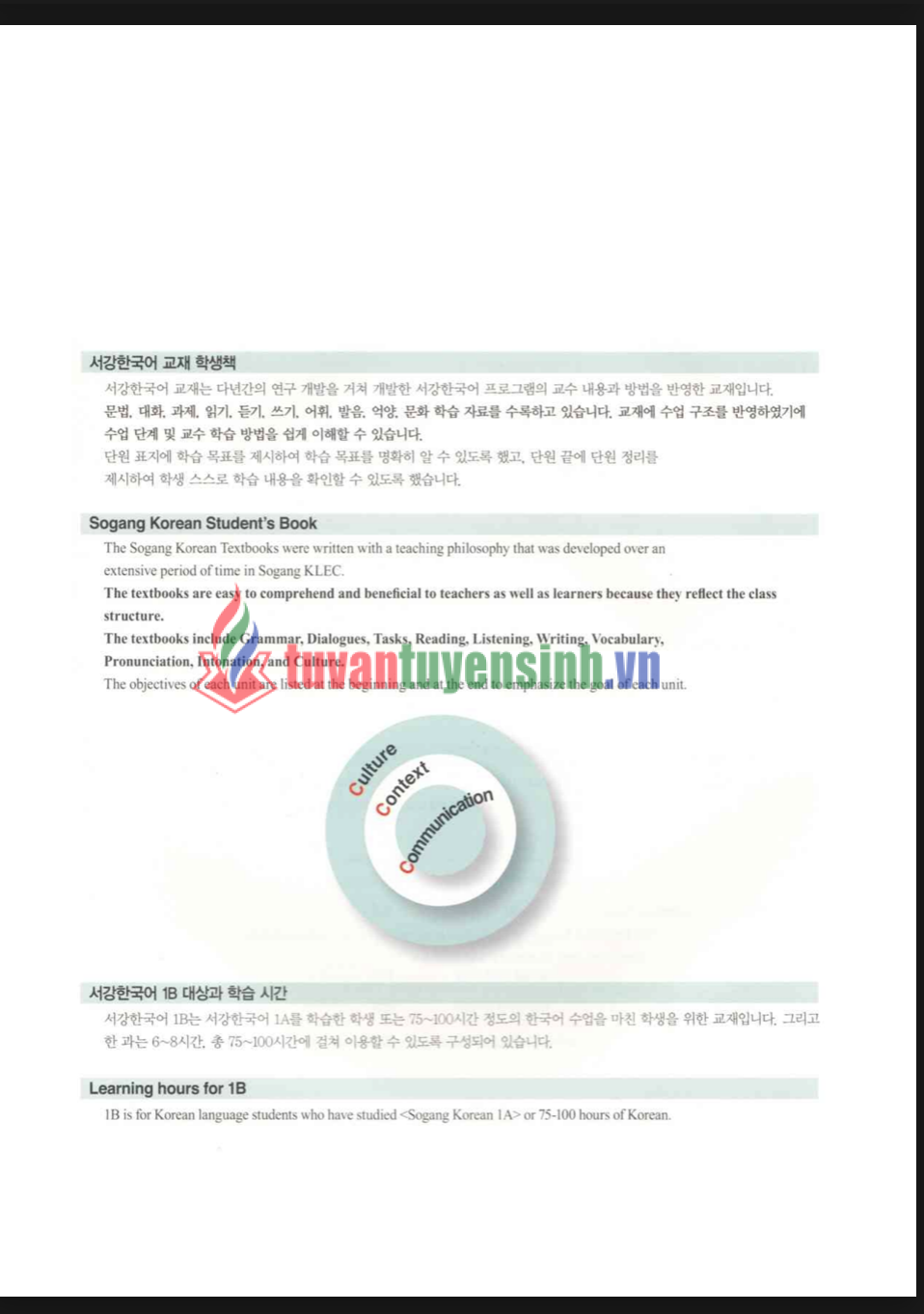 Sách Sogang korean 1b student s book 2