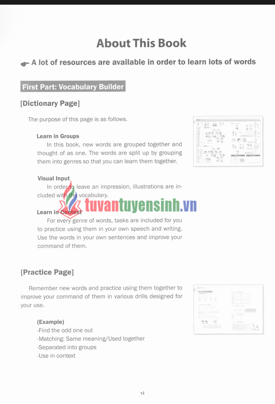 Sách luyện thi N5 Kirari Nihongo Từ vựng 6