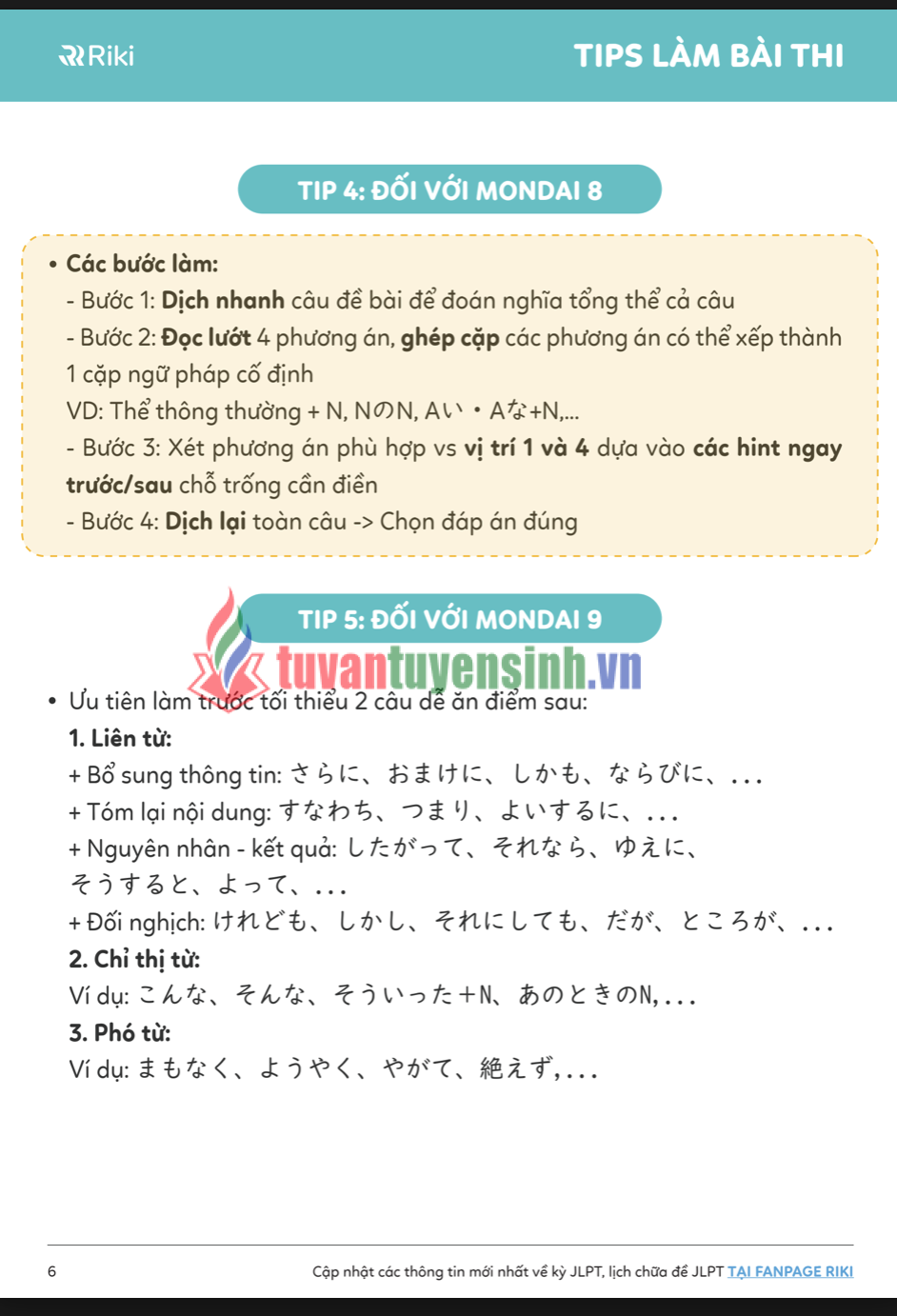 TẢI FREE Sách 10 Tips độc quyền tăng điểm JLPT N2  1 4