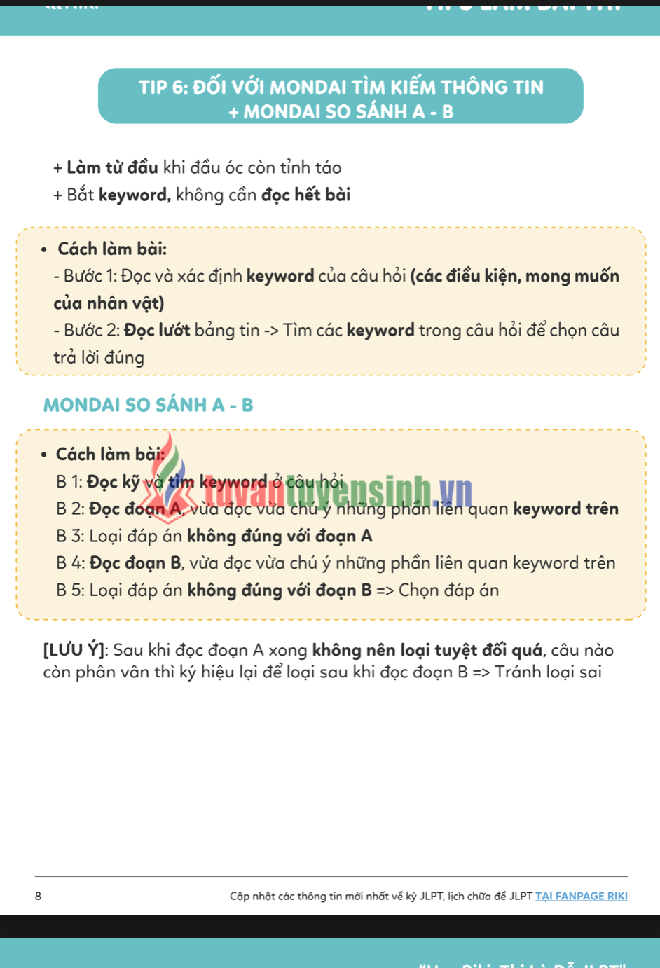 TẢI FREE Sách 10 Tips độc quyền tăng điểm JLPT N2  1 6