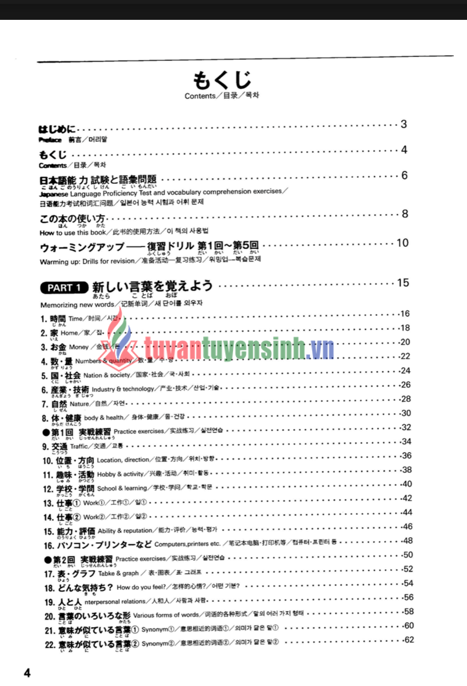 TẢI FREE Sách giáo trình Speed Master N2 phần từ vựng GOI 2