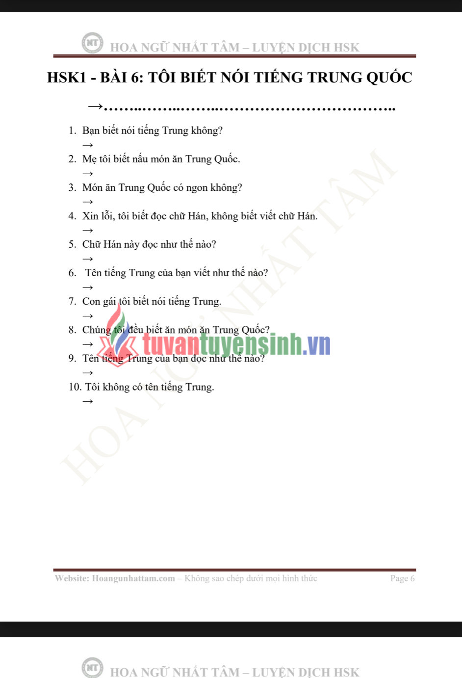 TẢI FREE sách Luyện Dịch HSK1_2 PDF có tiếng Việt 3
