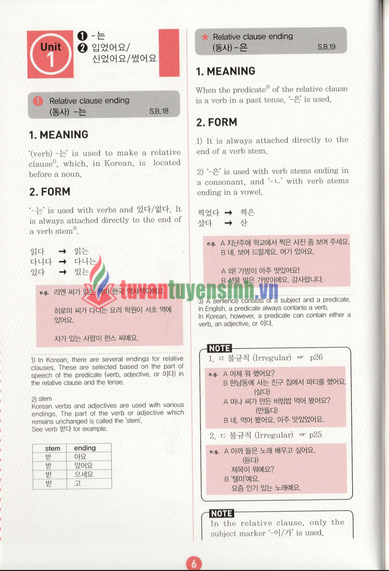 TẢI FREE sách Sogang Korean 2B Grammar  4
