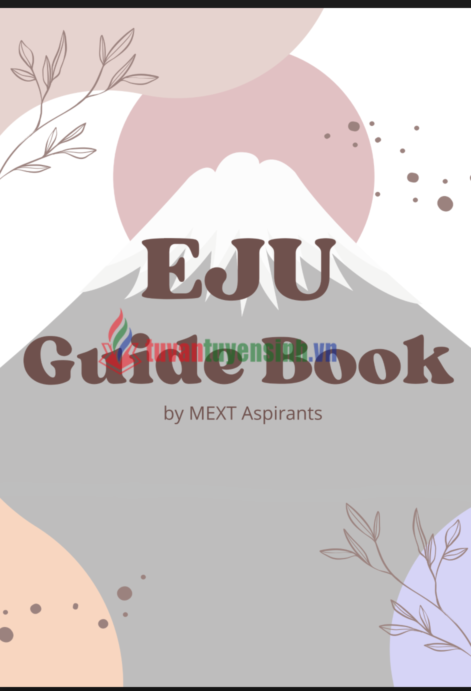 TẢI FREE sách The EJU guide book by MEXT aspirants