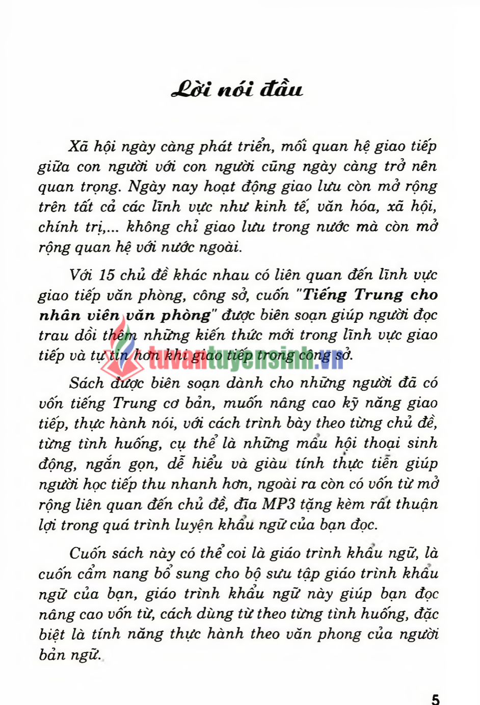 TẢI FREE sách Tiếng Trung Cho Nhân Viên Văn Phòng 1