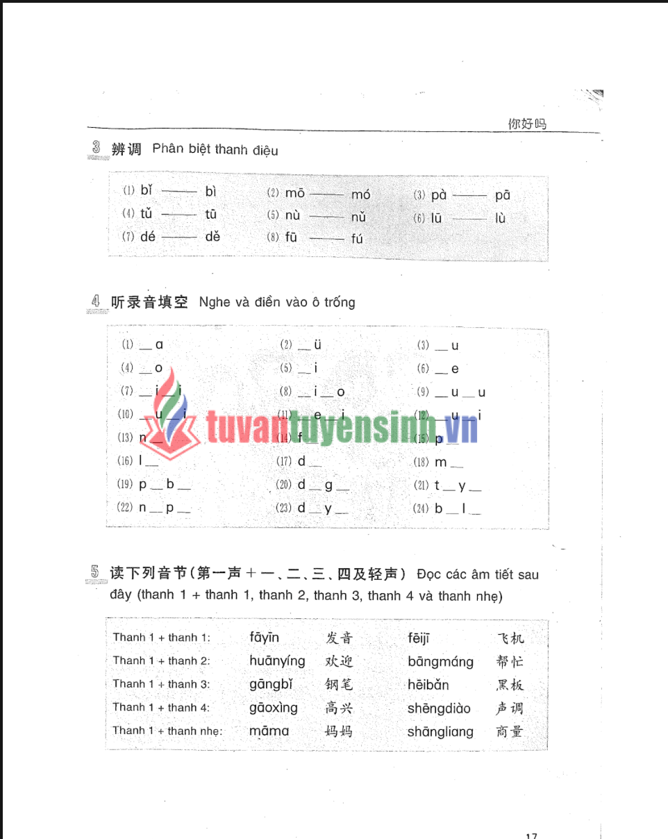 Tải FREE Sách luyện nói tiếng Trung Quốc cho người bắt đầu PDF Tập 11