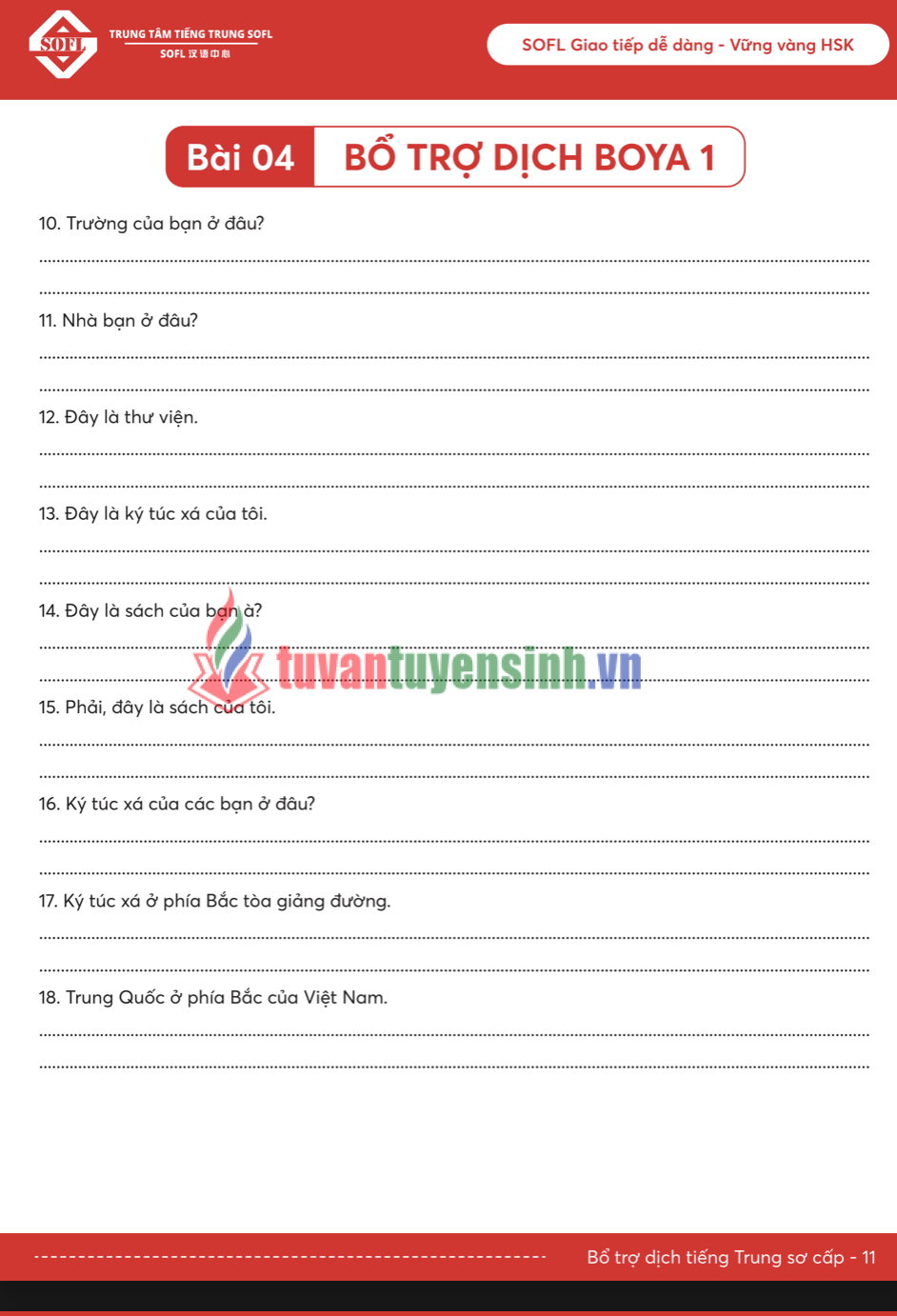 Tải FREE sách Bổ Trợ Dịch Sơ Cấp BOYA1 HSK3 5