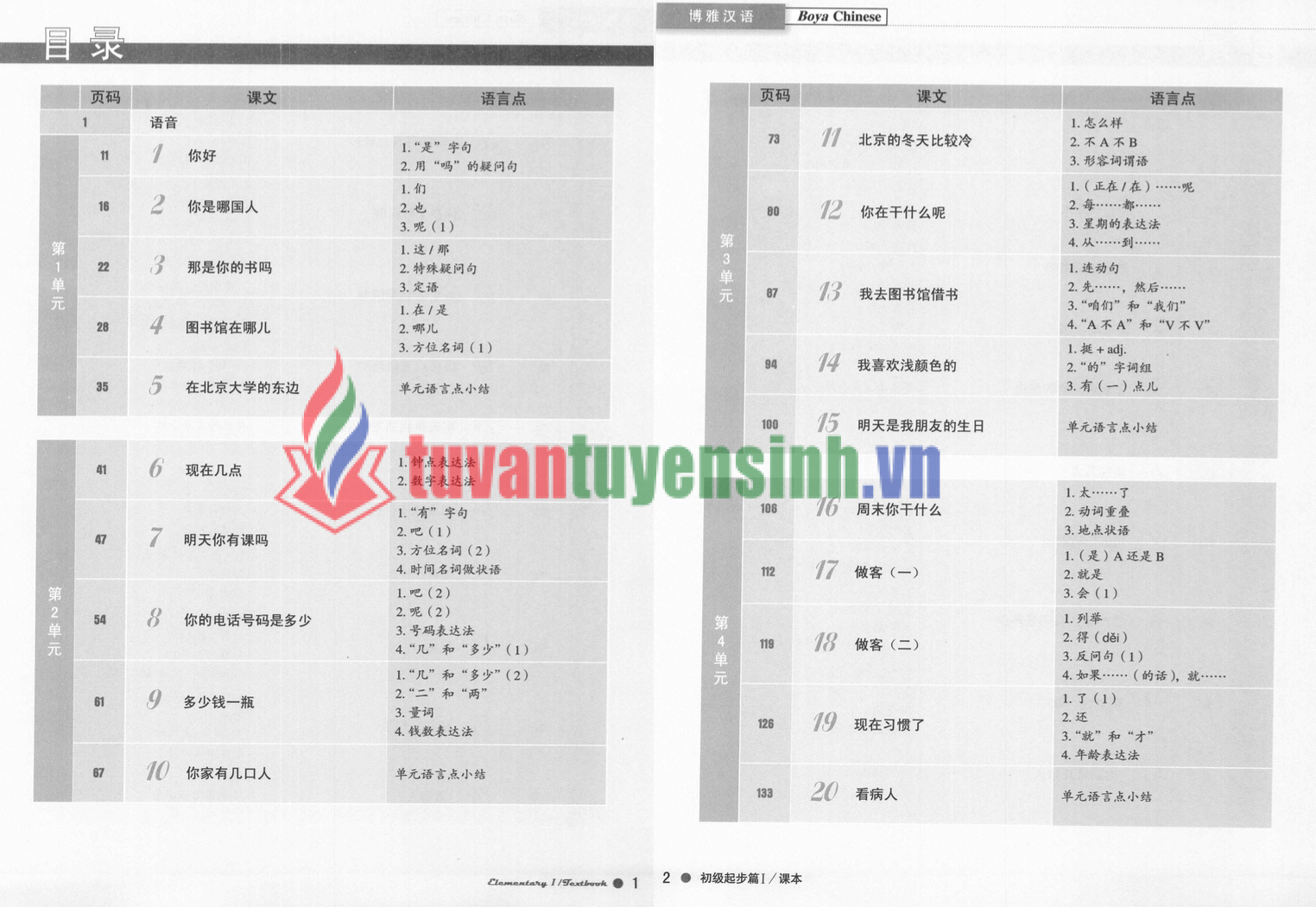 Tai FREE sach Chinese boya 1 PDF co tieng Viet 6