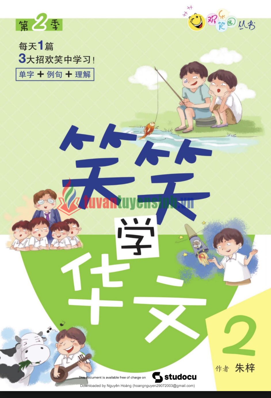 Tải FREE sách Cười mà học tiếng hoa PDF có tiếng Việt