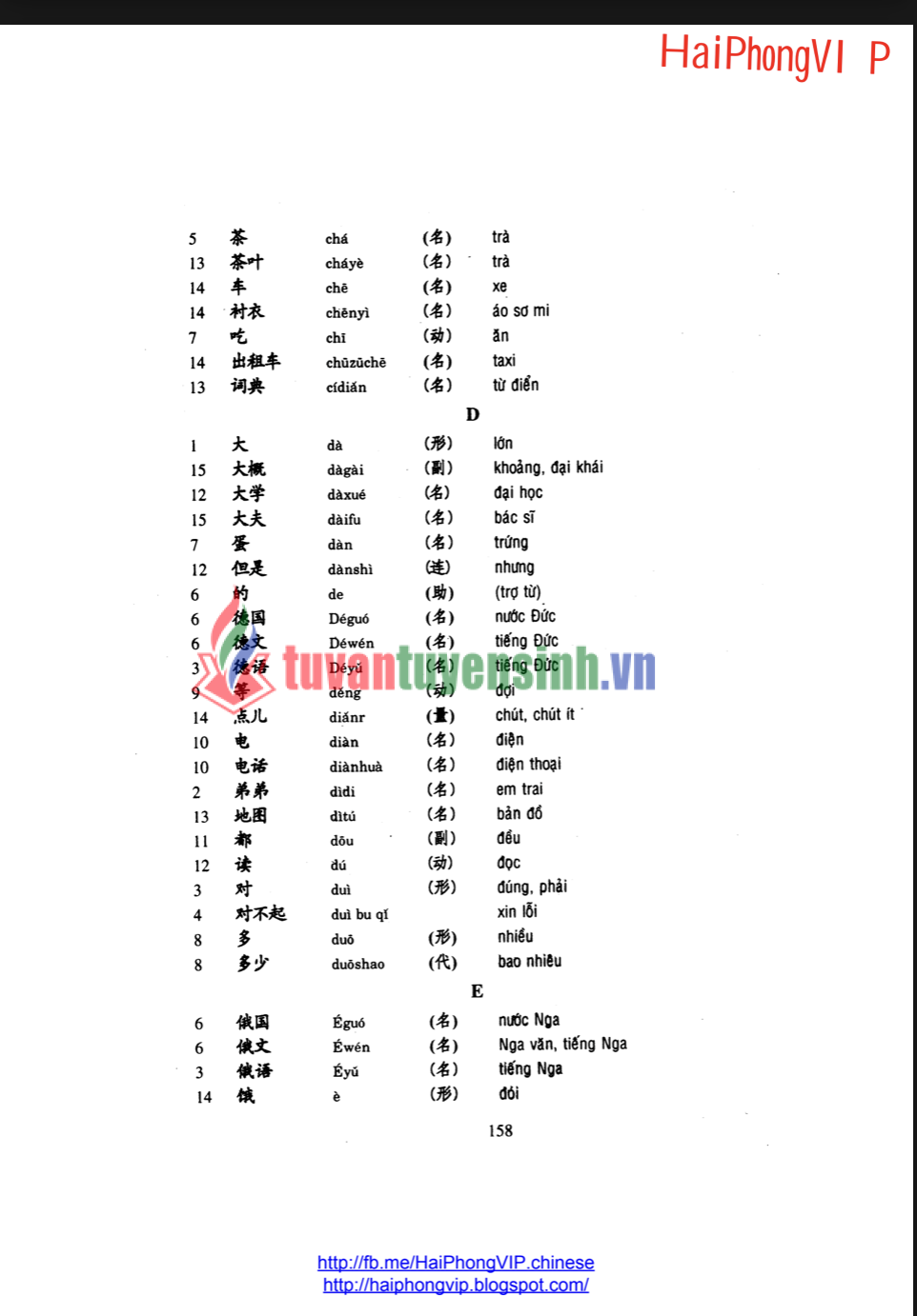Tải FREE sách Giáo Trình Hán Ngữ 1 Tiếng Việt PDF 2