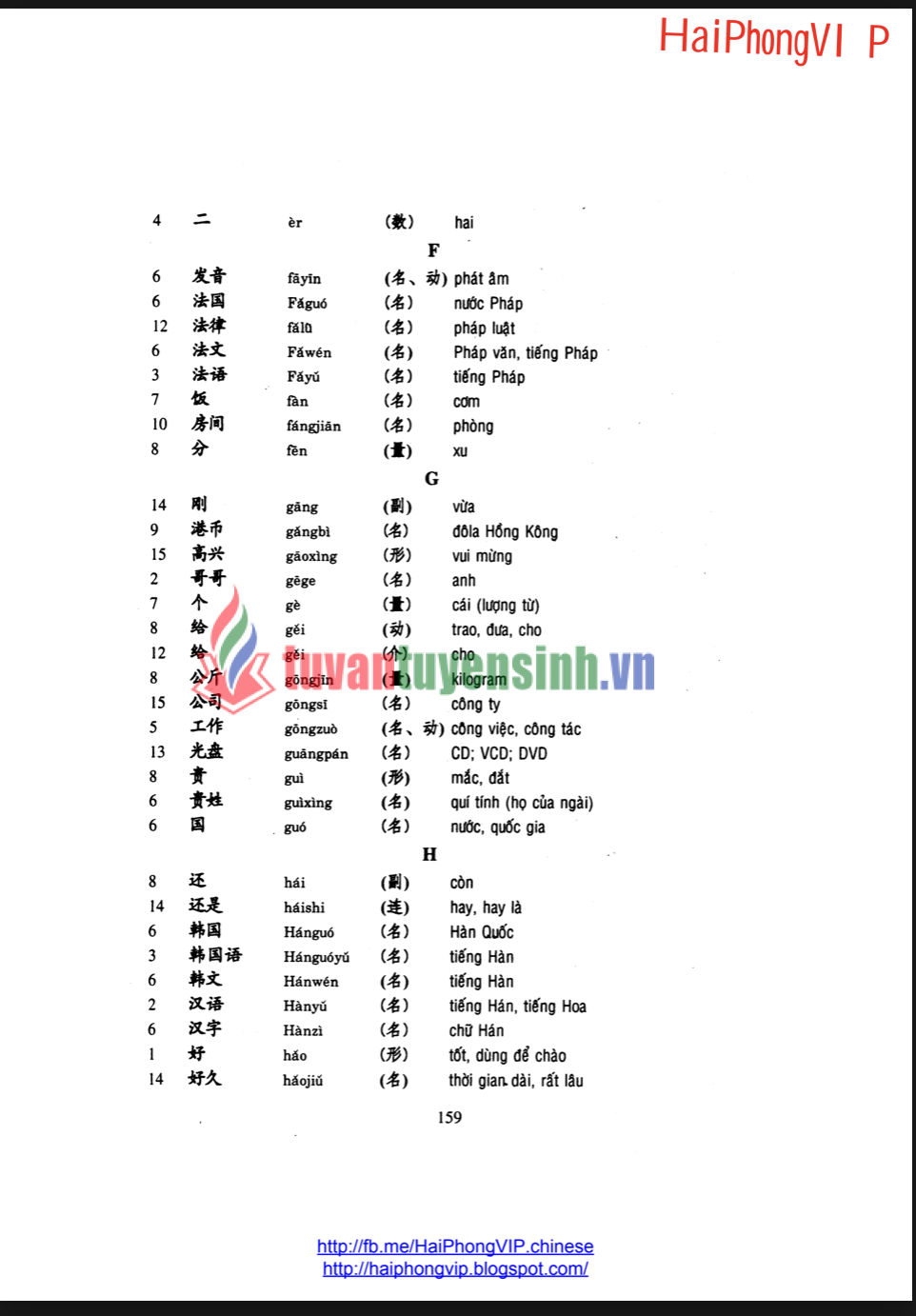 Tải FREE sách Giáo Trình Hán Ngữ 1 Tiếng Việt PDF 3