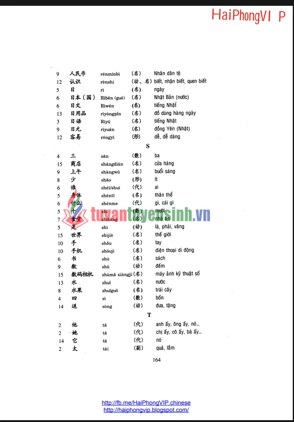 Tải FREE sách Giáo Trình Hán Ngữ 1 Tiếng Việt PDF 8