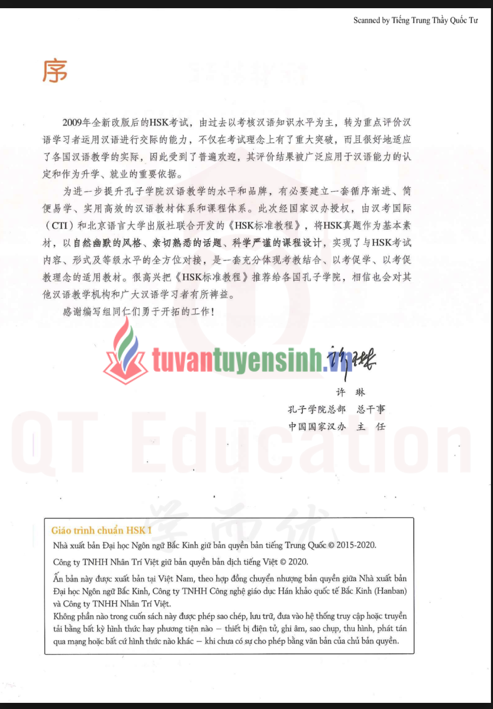 Tải FREE sách Hsk1 Sách Giáo Khoa PDF có tiếng Việt 1