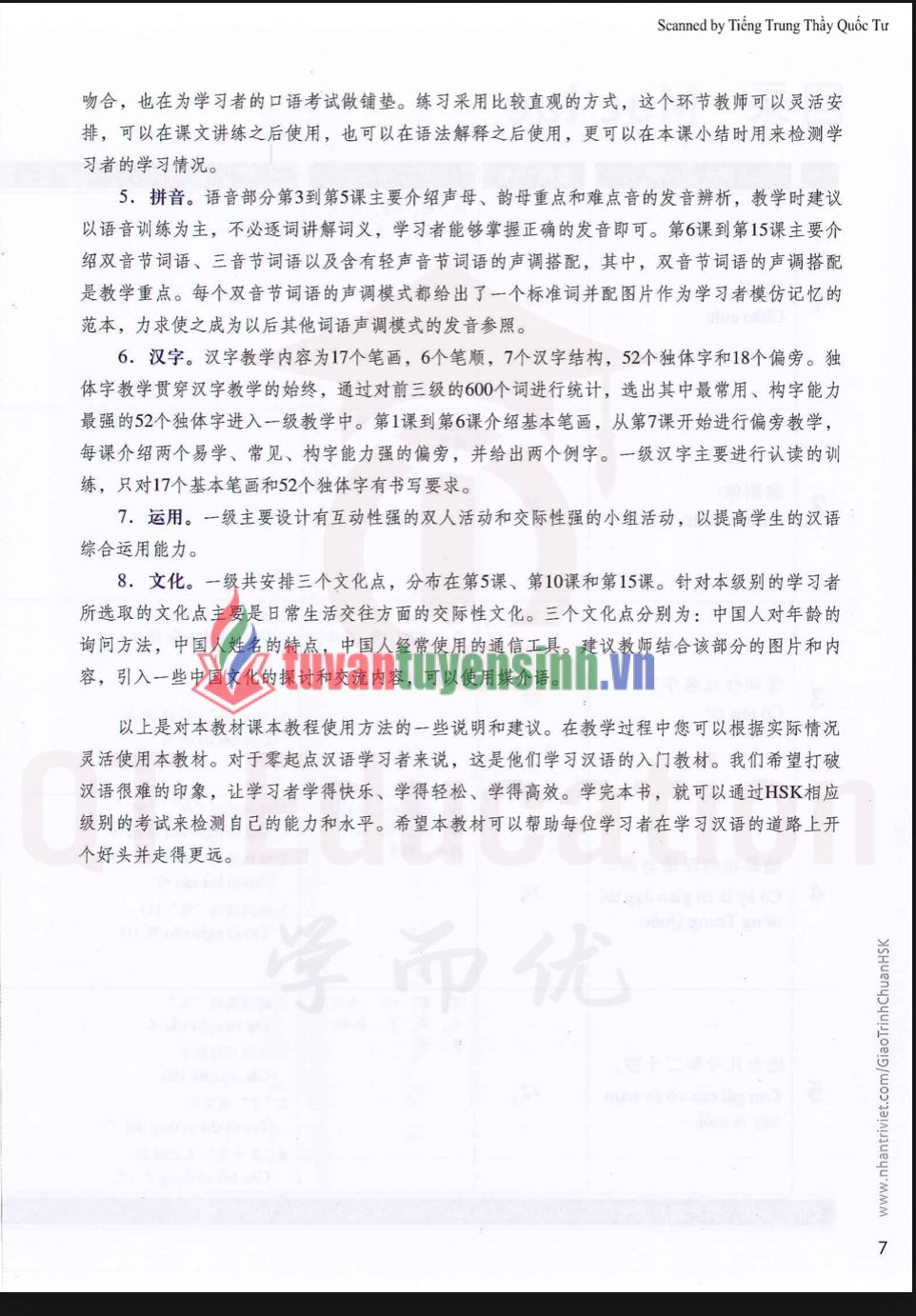 Tải FREE sách Hsk1 Sách Giáo Khoa PDF có tiếng Việt 5