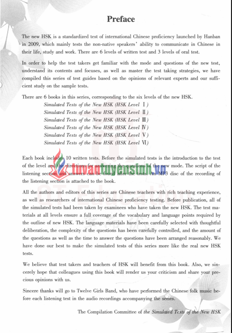 Tải FREE sách New HSK Mock Test Level 1 PDF có tiếng Việt 4