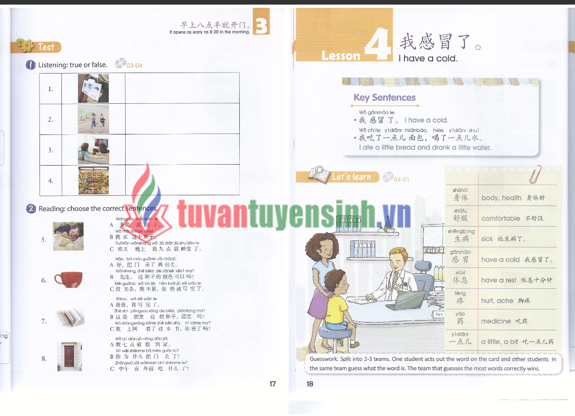Tải FREE sách Quyển 4 Giao Trình Hán Ngữ Tiếng Việt PDF 4