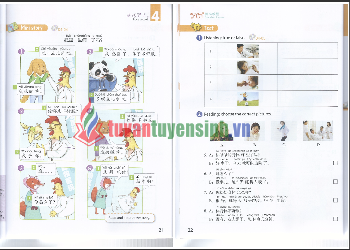 Tải FREE sách Quyển 4 Giao Trình Hán Ngữ Tiếng Việt PDF 6