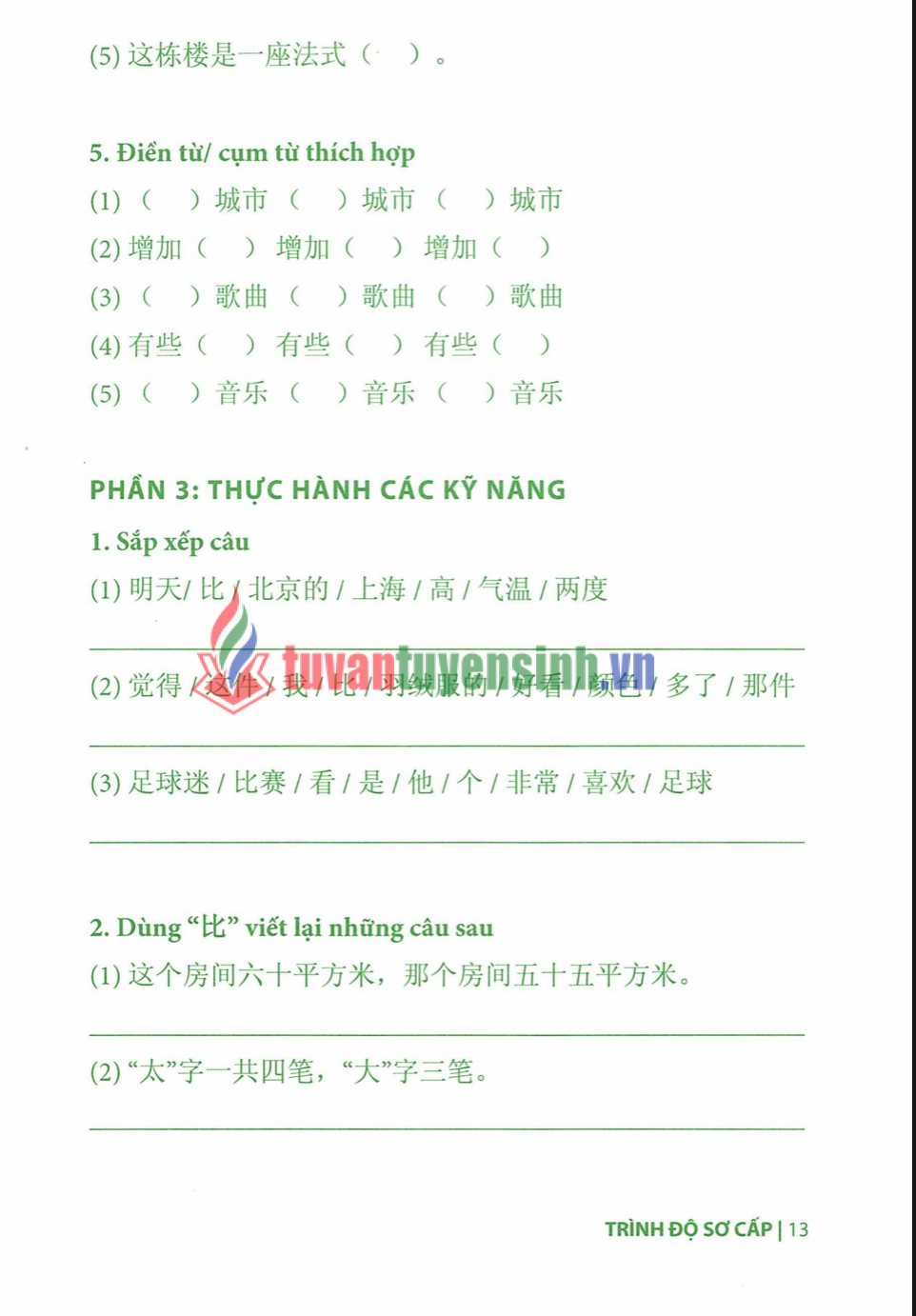 Tải FREE sách Thực Hành Tiếng Trung Hiệu Quả Sơ Cấp PDF 8
