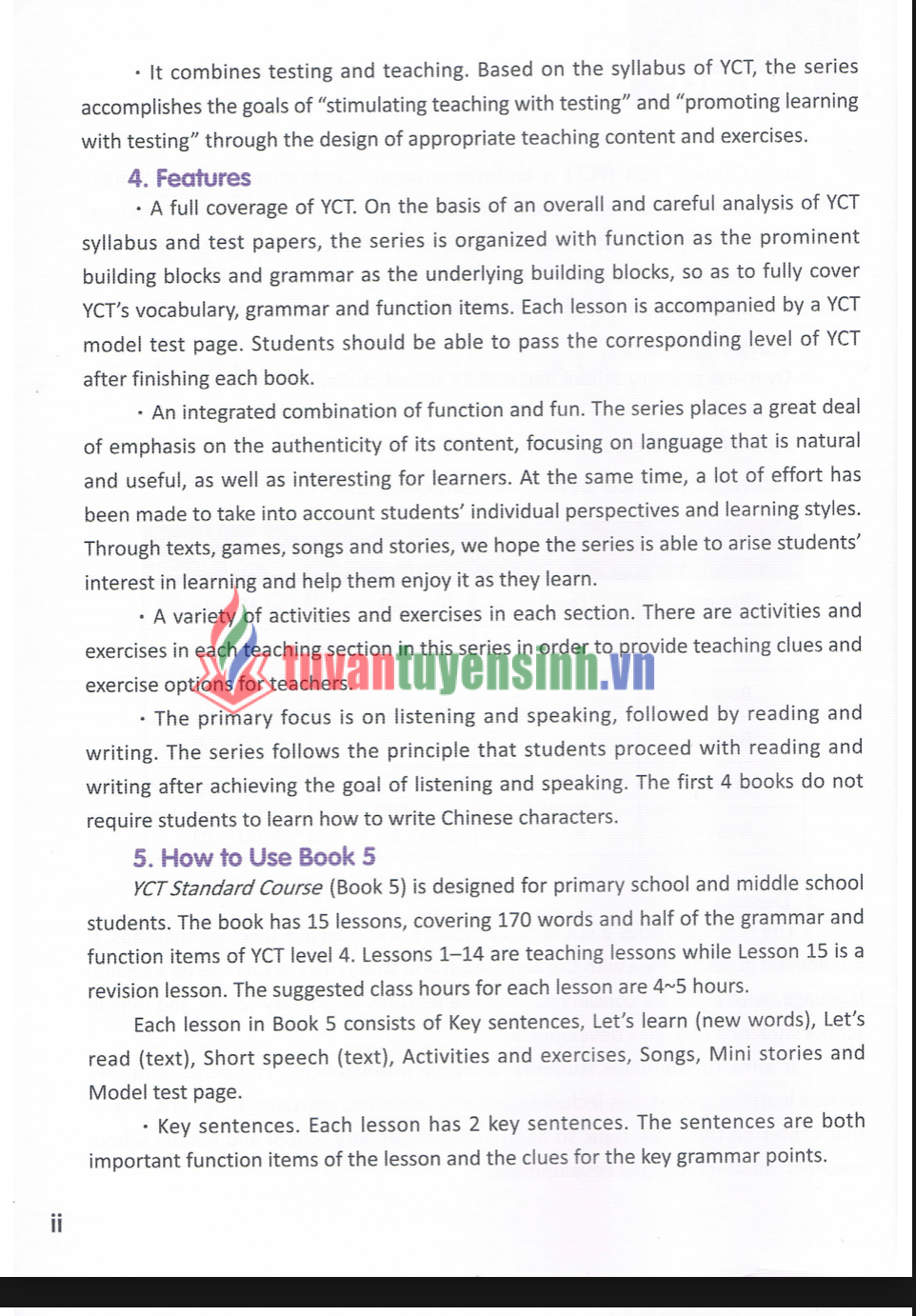 Tải FREE sách YCT5 Standart Course 1 PDF có tiếng Việt 2