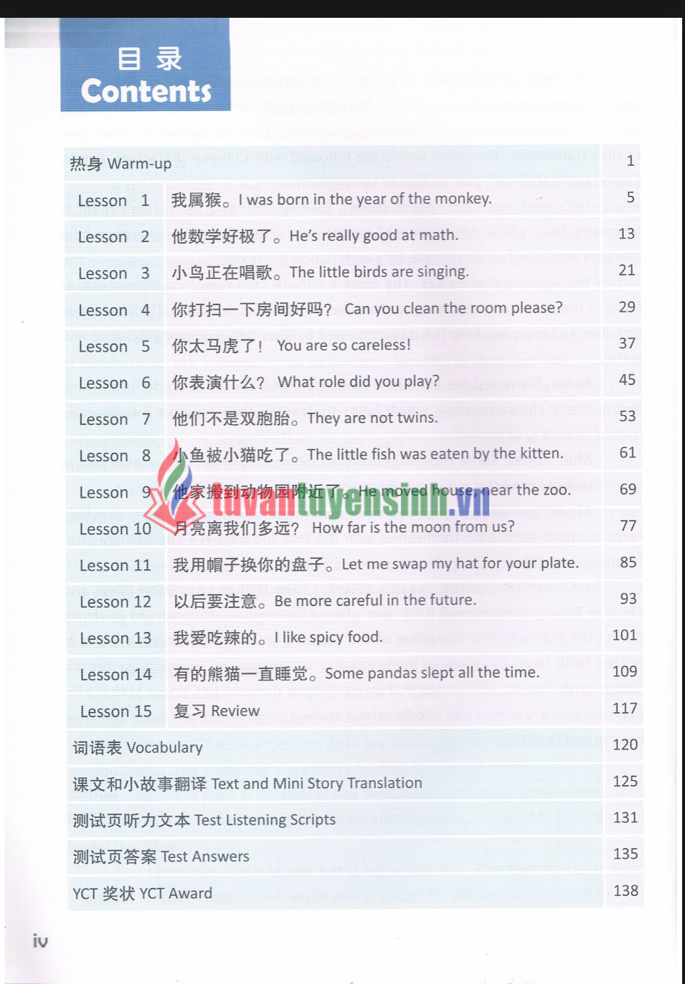 Tải FREE sách YCT6 Standart Course PDF có tiếng Việt 4