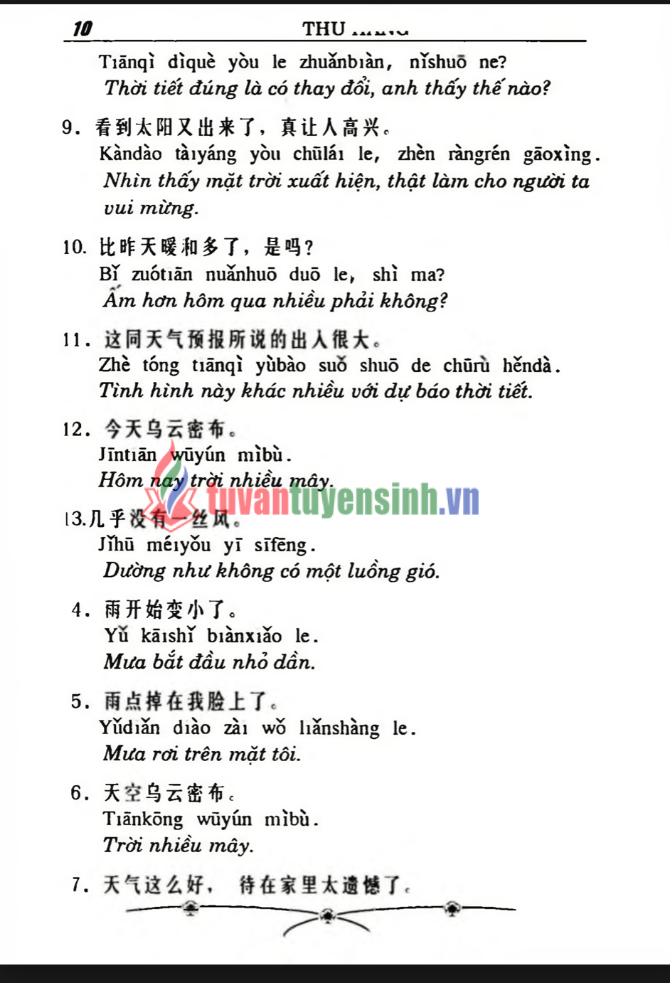 sách 2500 Câu Giao Tiếp Hoa – Việt 5