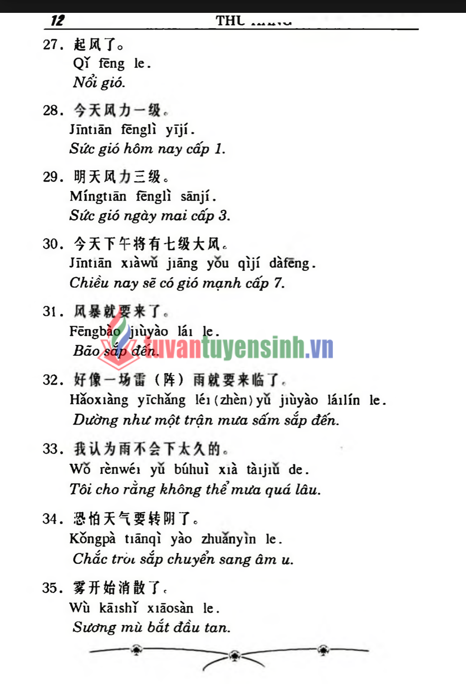 sách 2500 Câu Giao Tiếp Hoa – Việt 7