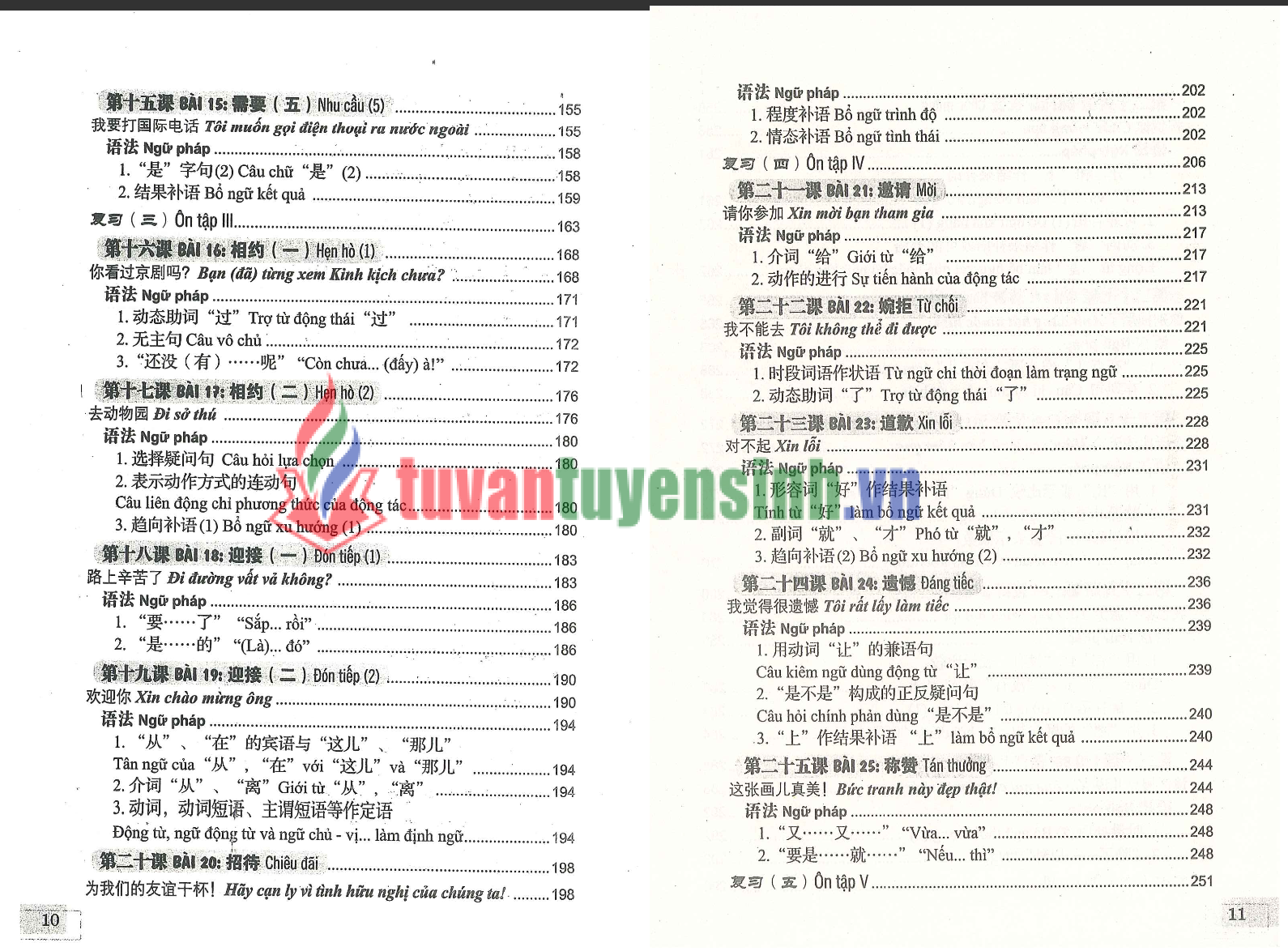 sách 301 Câu Đàm Thoại Tiếng Hoa 5