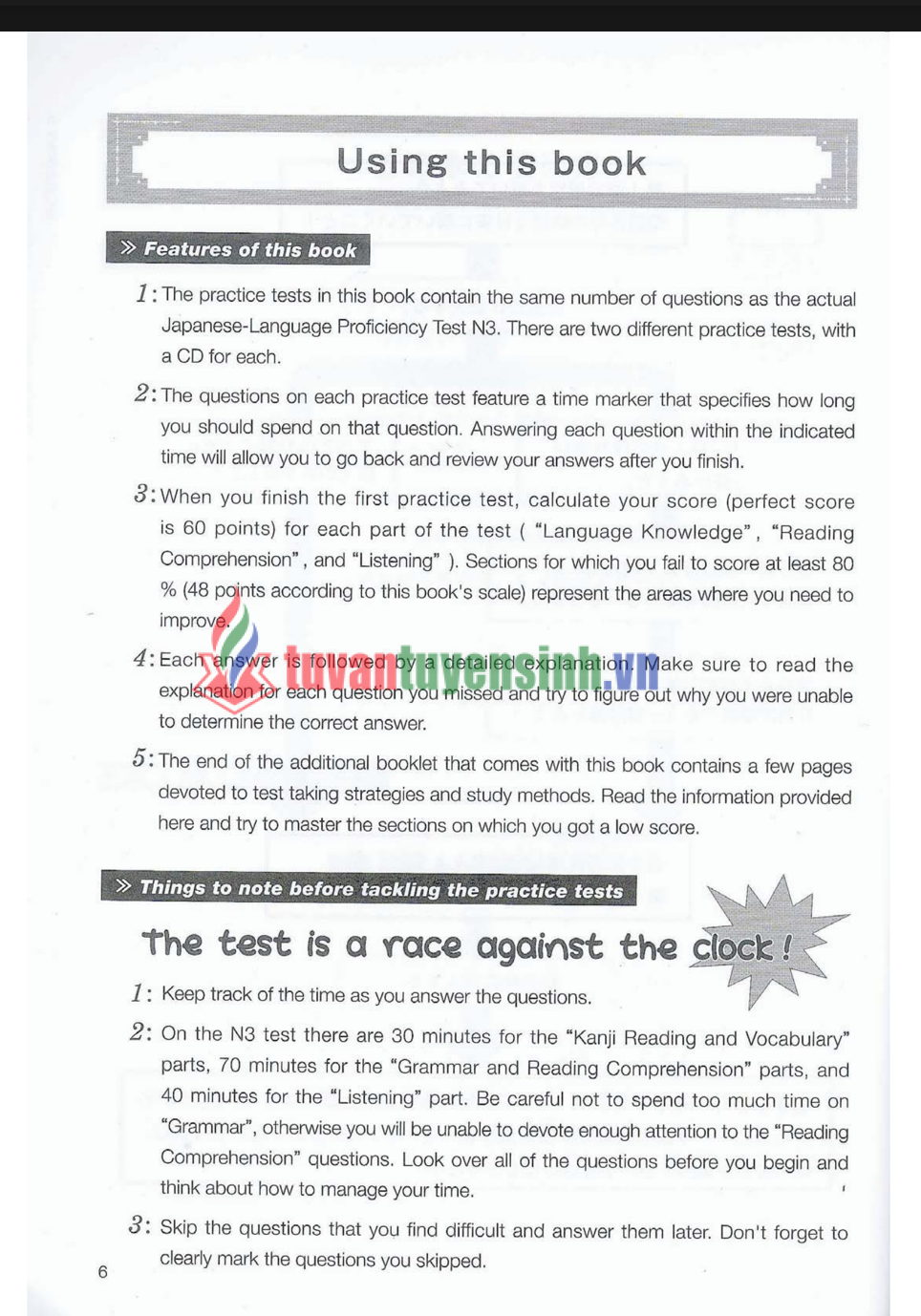 sách JLPT Moshi to Taisaku N3 4