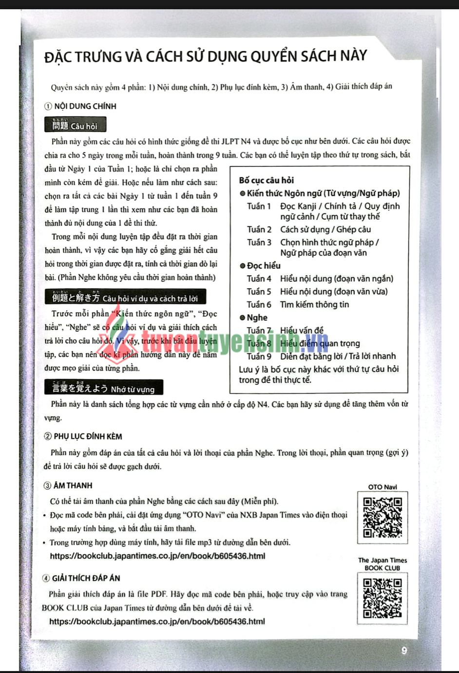 sách JLPT N4 The Best Complete Workbook 6