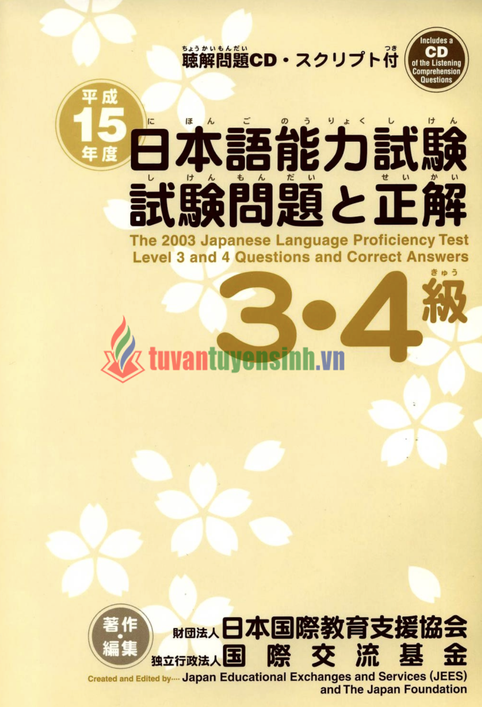 sách JLPT Shiken Mondai to Seikai 3-4 Kyuu