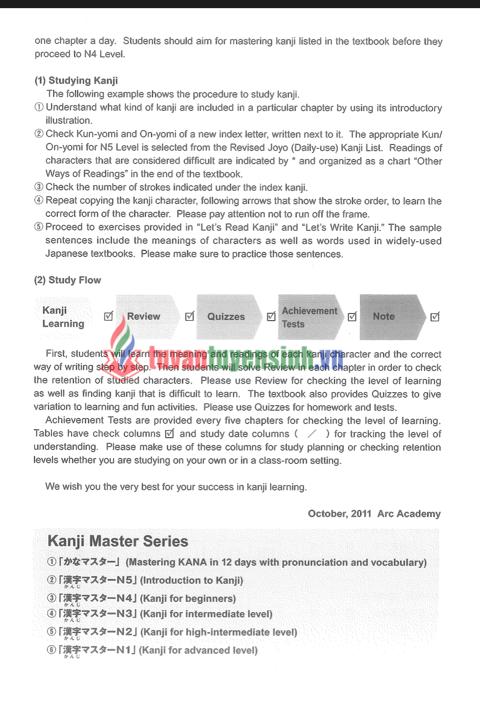 sách Kanji Masuta N5 4