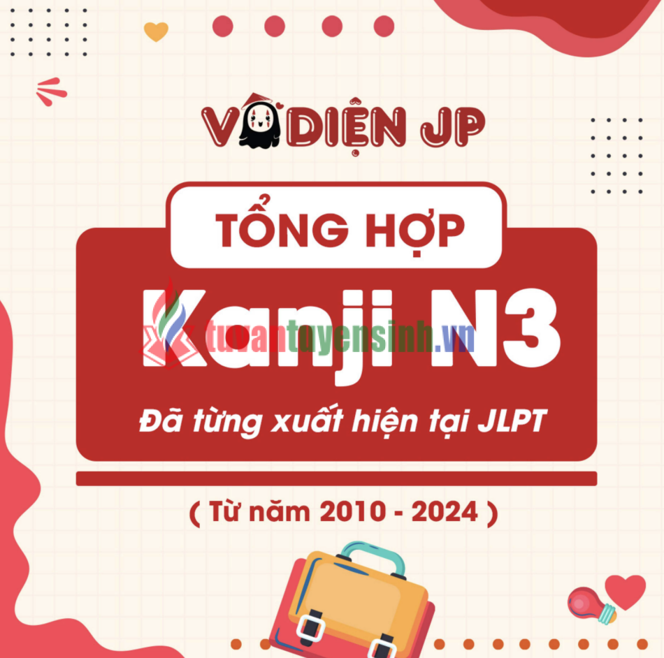 sách Kanji n3 Các Năm