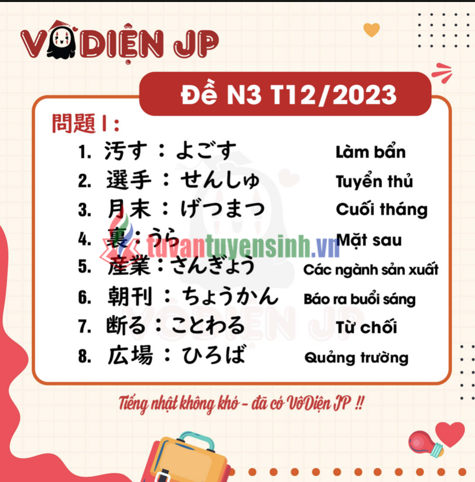 sách Kanji n3 Các Năm 3