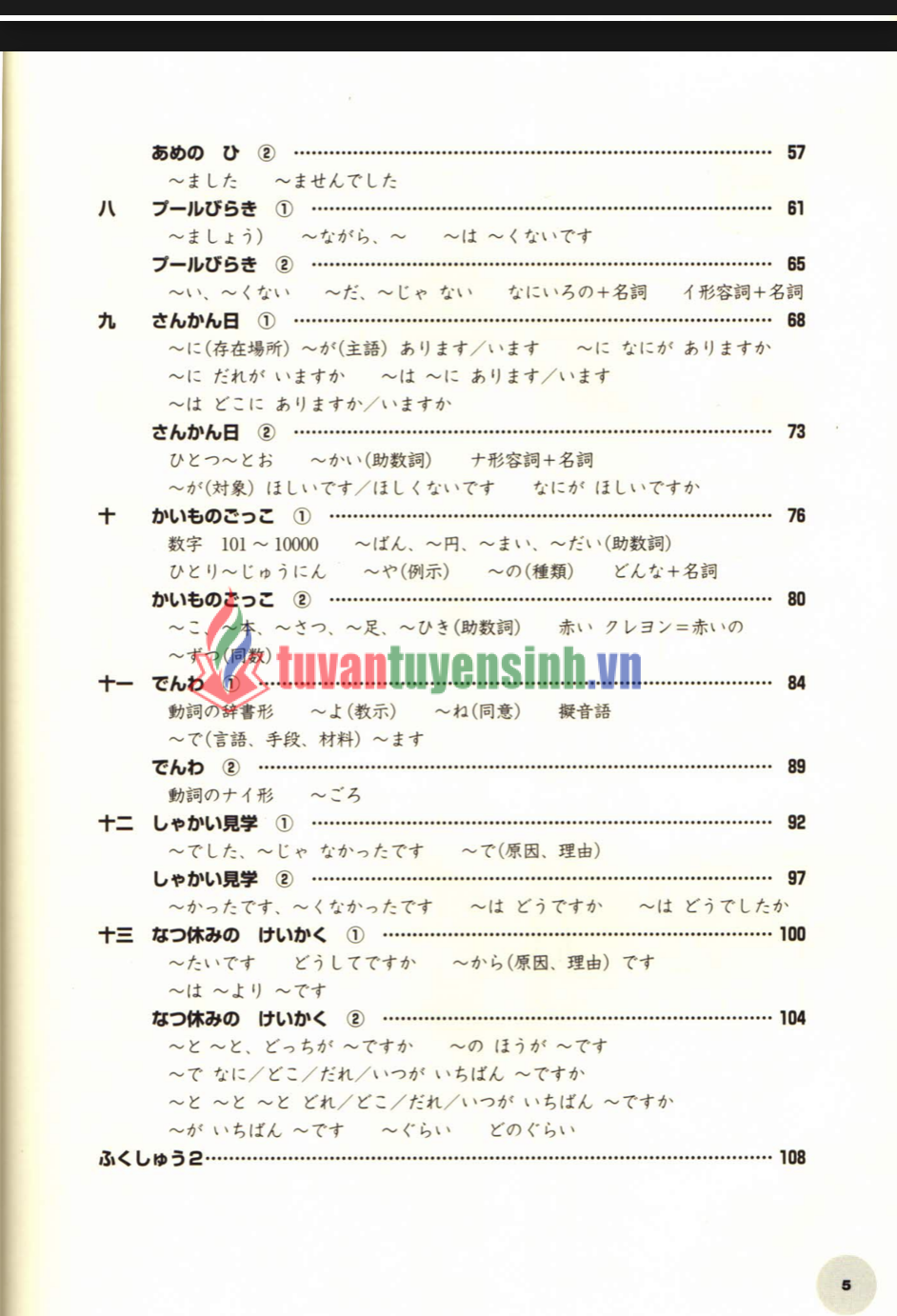 sách Kodomo no Nihongo tập 1 Renshuchou 2
