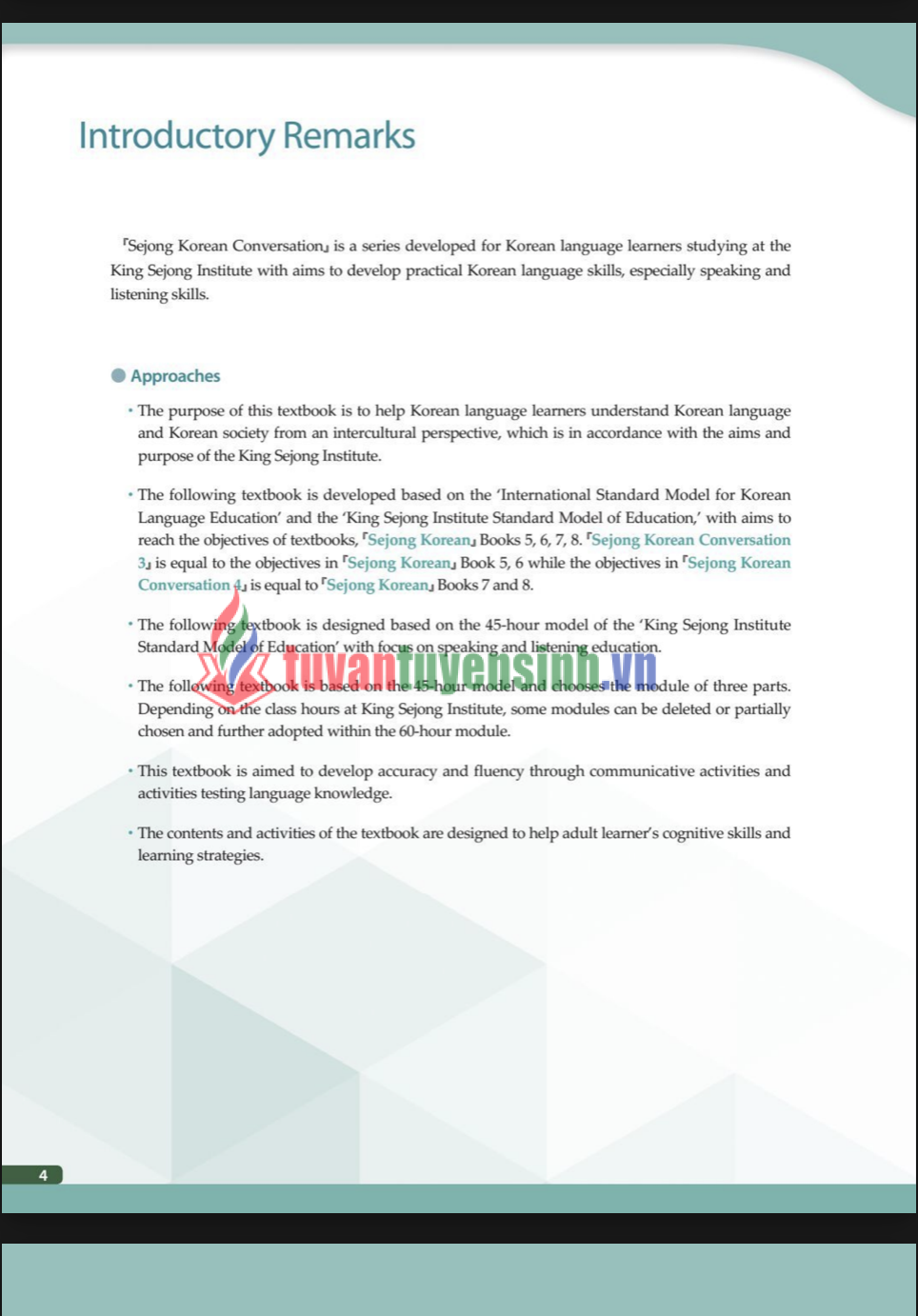 TẢI FREE sách Korean Conversation 3 16 sách Korean Conversation 3 4