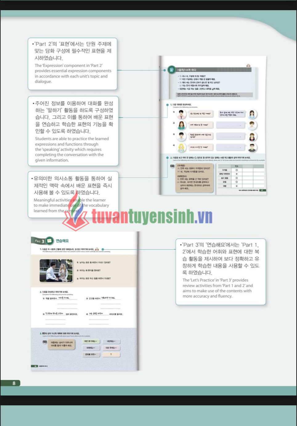 TẢI FREE sách Korean Conversation 3 20 sách Korean Conversation 3 8