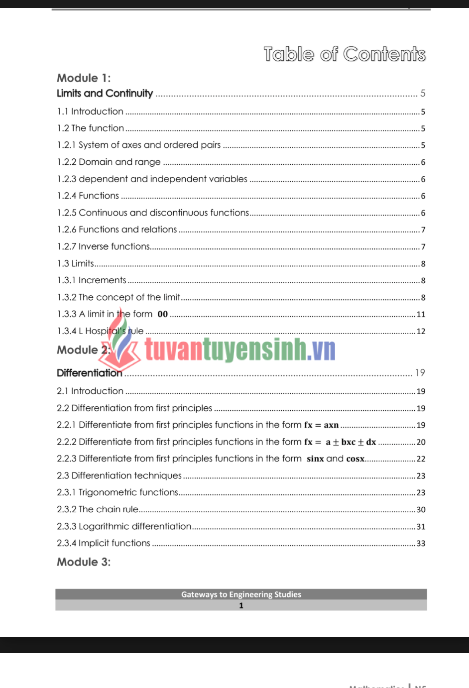 sách N5 Mathematics 1