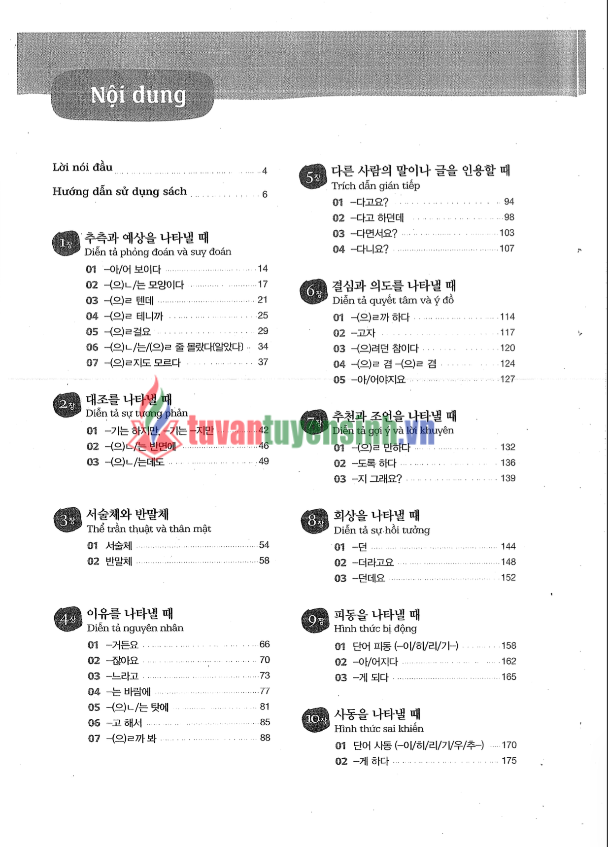 sách Ngữ Pháp Tiếng Hàn Trung Cấp 7